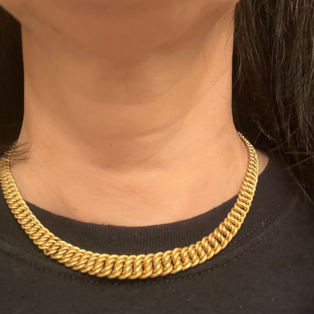 Vintage 18k Gold Chain Necklace
